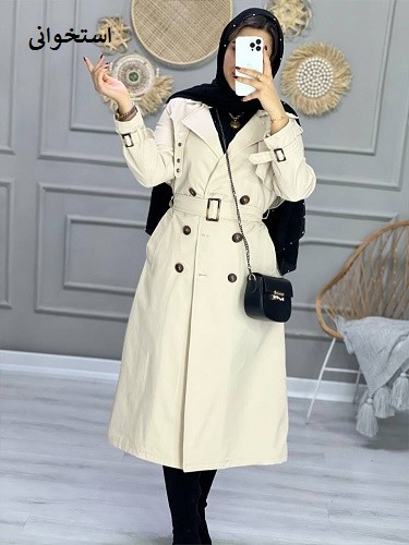 0853-بارونی آستردار مرسدس