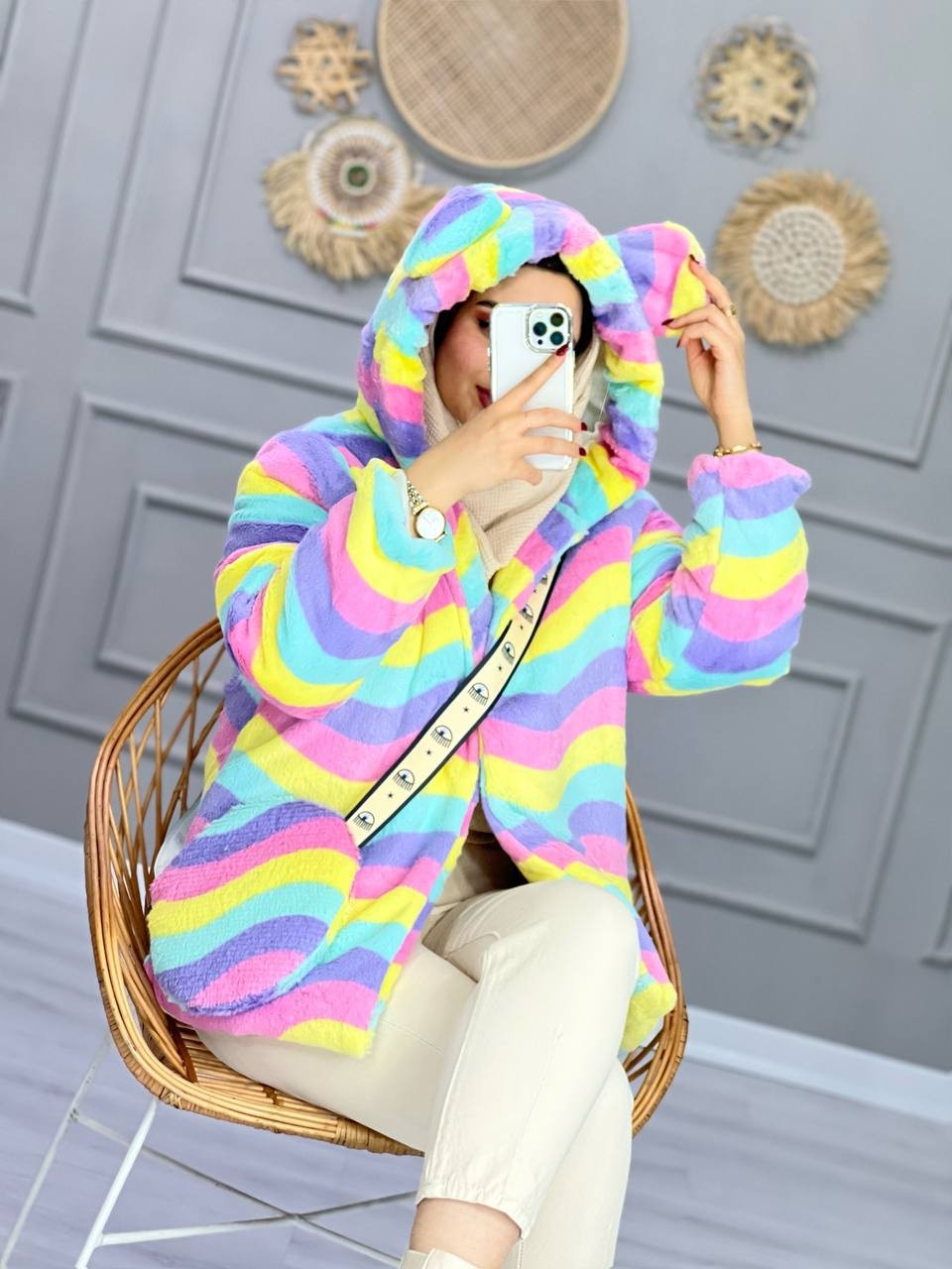 0857_کاپشن تدی شبرنگی