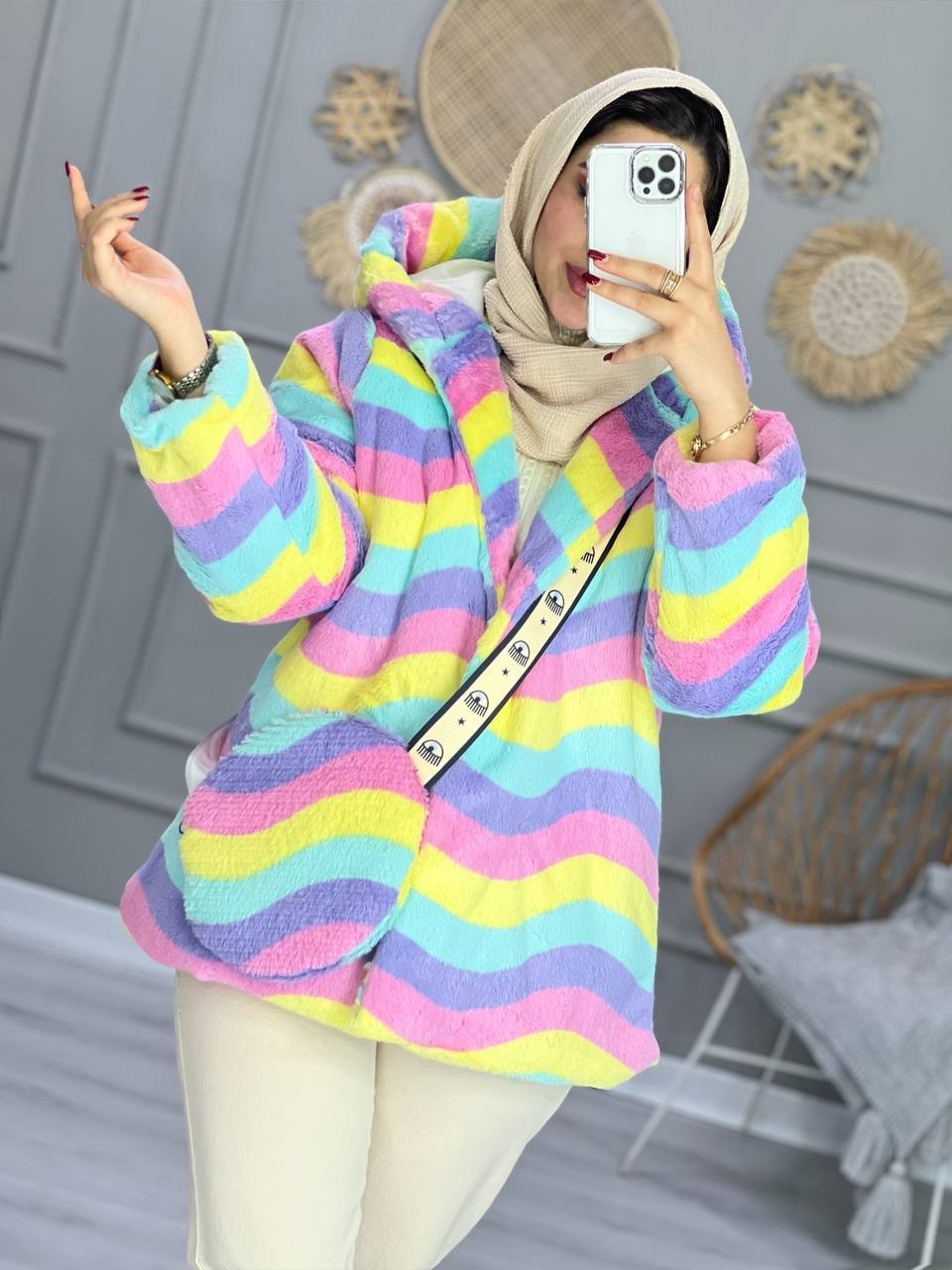 0857_کاپشن تدی شبرنگی