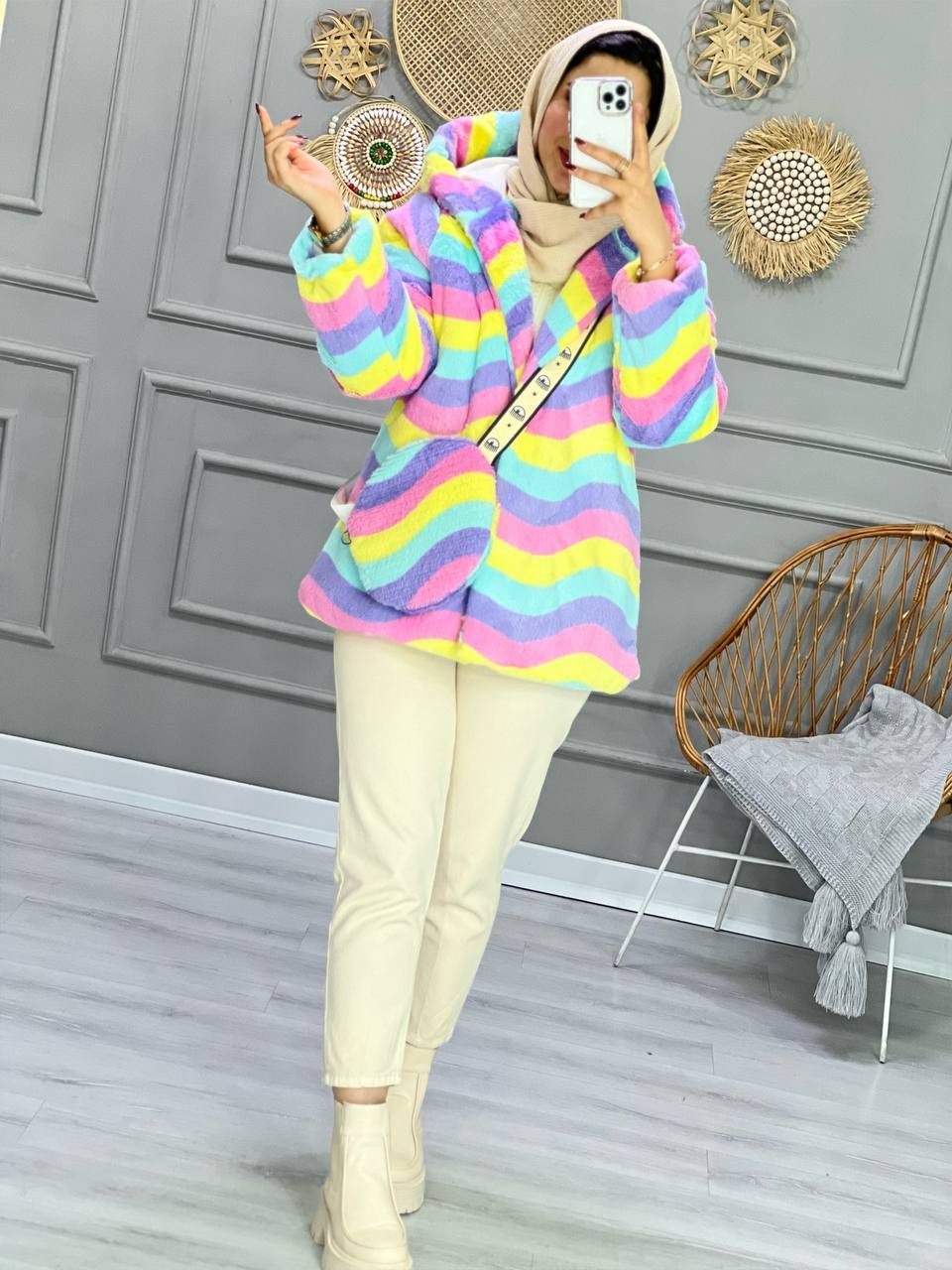 0857_کاپشن تدی شبرنگی