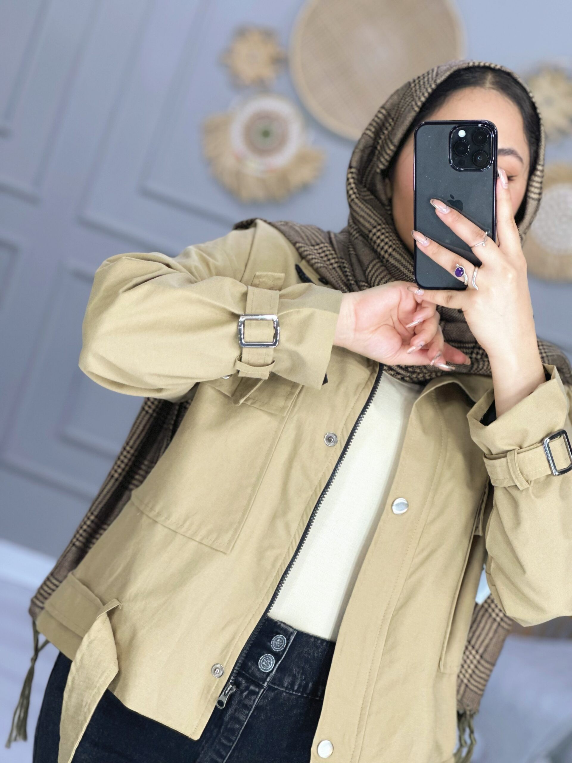 0858_کت کراپ رنگی