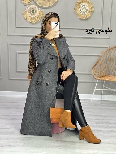 0861_ پالتو مزونی آستردار