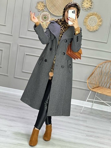 0861_ پالتو مزونی آستردار