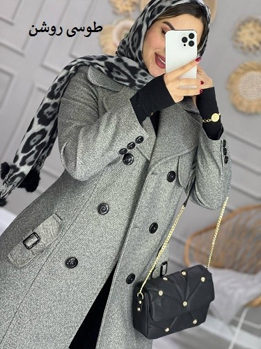 0861_ پالتو مزونی آستردار