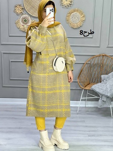 0862_کفتان چهارخونه پشمی