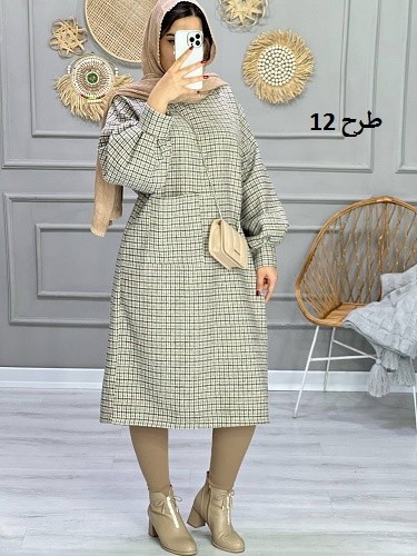 0862_کفتان چهارخونه پشمی