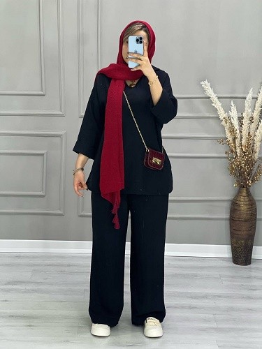 0633_ ست مانتو شلوار رعنا