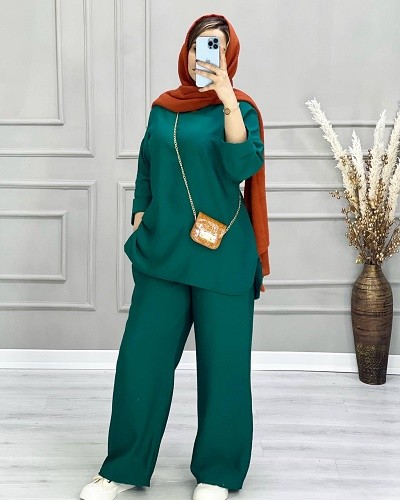 0633_ ست مانتو شلوار رعنا