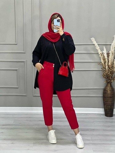 0635_ مانتو شومیزی جین رنگی