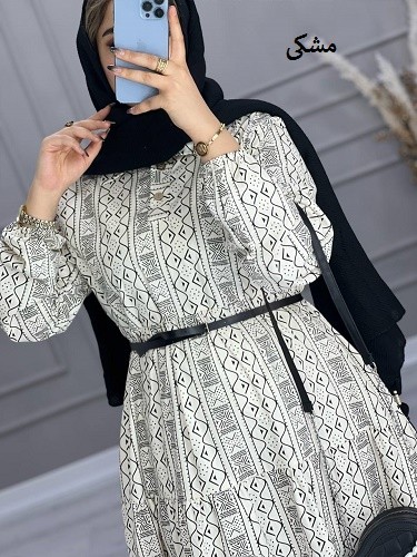 0637_ پیراهن لینن ترنم