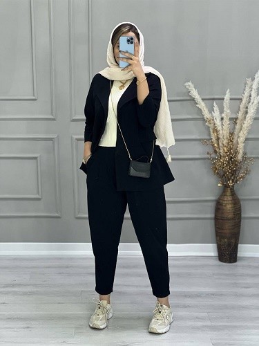 0639_کت و شلوار لینن فریال