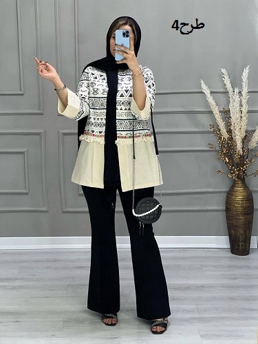 0644- مانتو مزونی گلشیفته