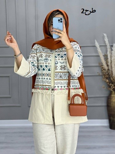 0644- مانتو مزونی گلشیفته