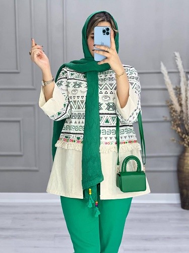 0644- مانتو مزونی گلشیفته