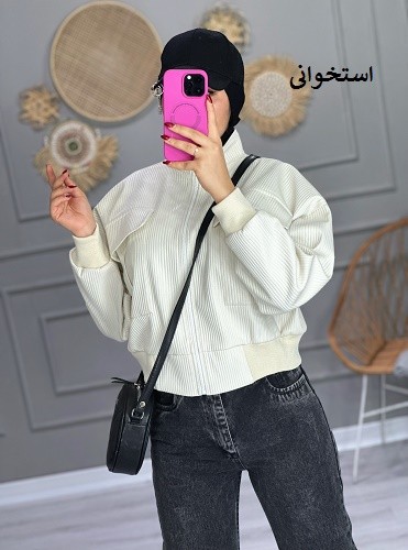 0868- کاپشن چرم دنیز