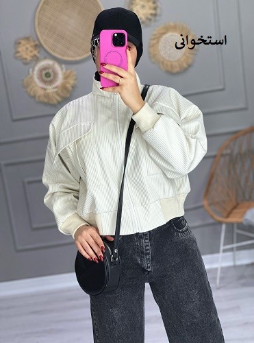 0868- کاپشن چرم دنیز