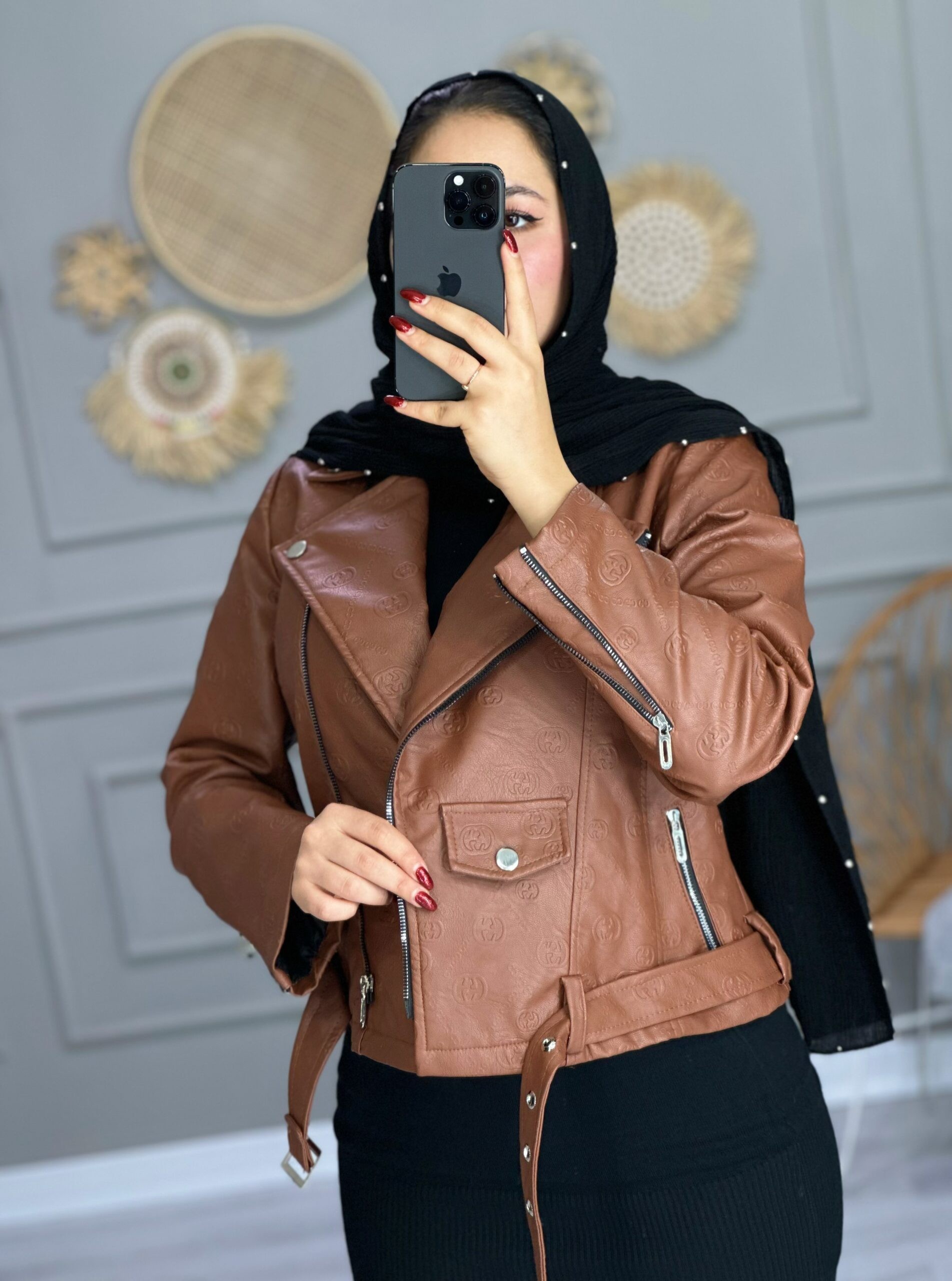 0870- کت چرم گوچی