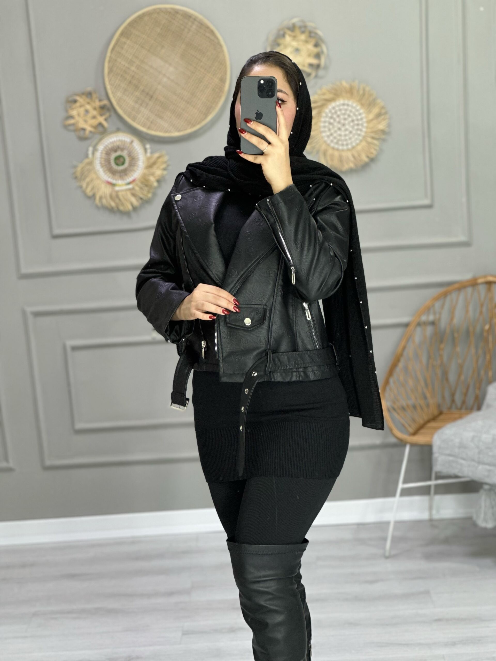 0870- کت چرم گوچی