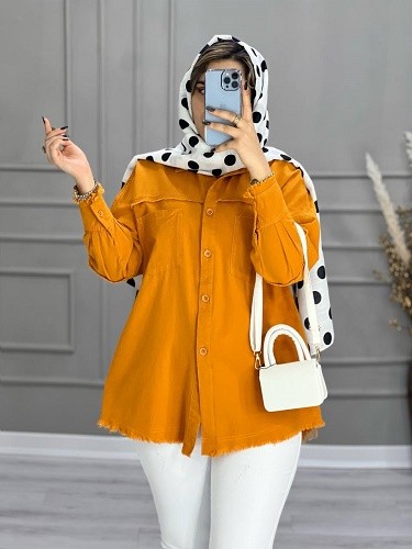 0648_مانتو شومیزی ریشا