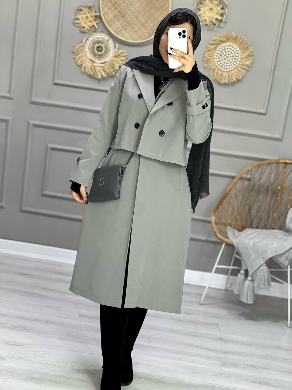 0872- بارونی دوتکه پاییزان