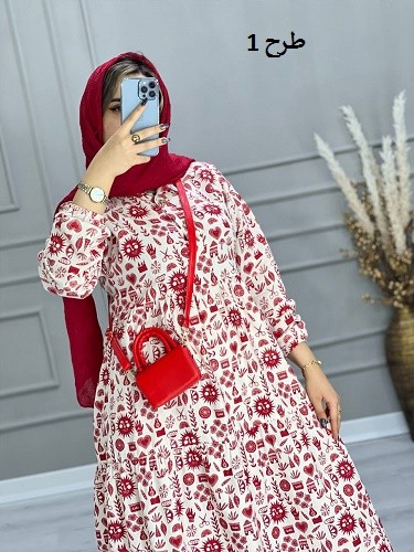 0650_پیراهن لینن نهال