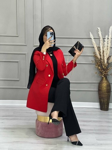 0651- کت مزونی رزگلد