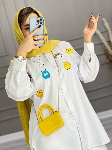 0652- مانتو مزونی مینیمال