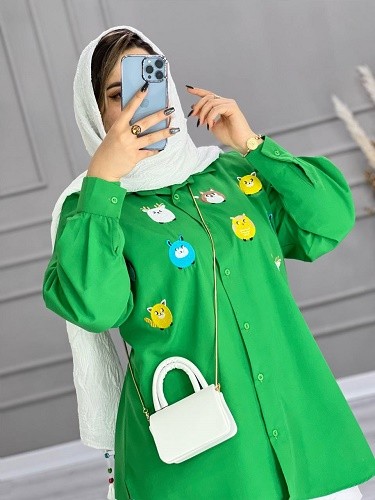 0652- مانتو مزونی مینیمال