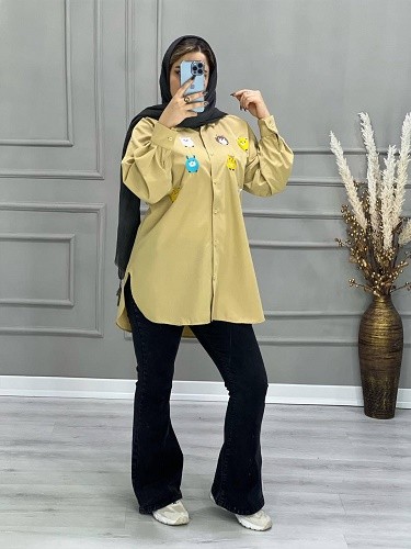 0652- مانتو مزونی مینیمال