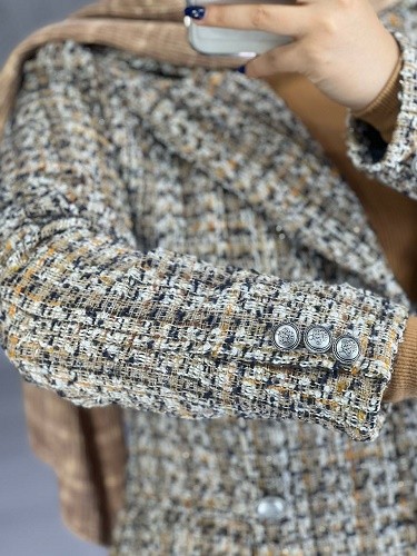 0876- کت مزونی شانل