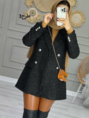 0876- کت مزونی شانل