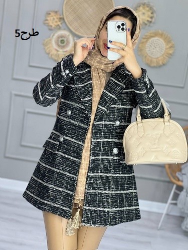 0876- کت مزونی شانل