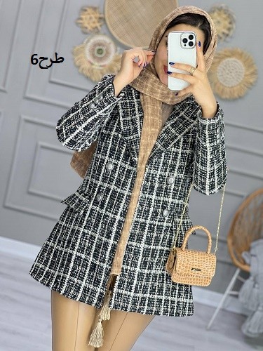 0876- کت مزونی شانل