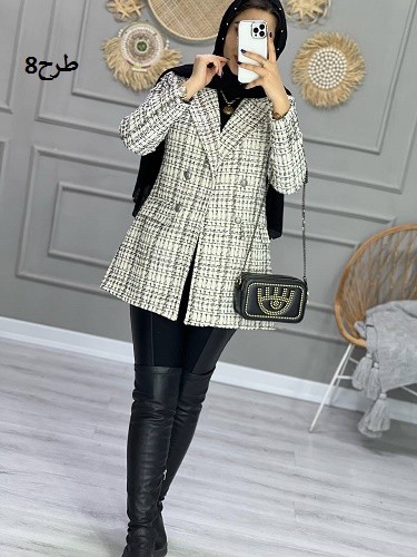 0876- کت مزونی شانل