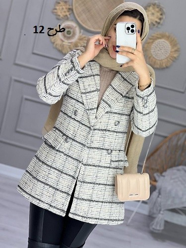 0876- کت مزونی شانل