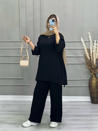 0658-مانتو جلو بسته موکا