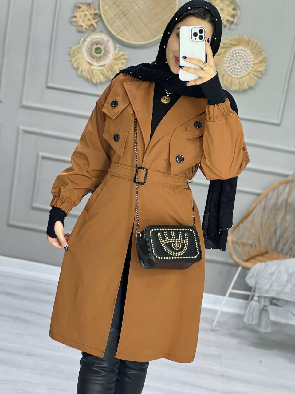 0877- بارونی ضد آب ماکان