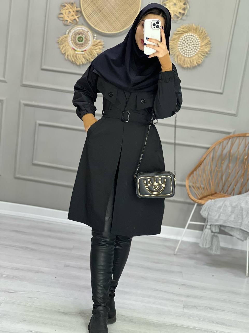 0877- بارونی ضد آب ماکان