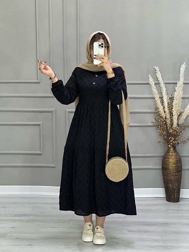 0665_پیراهن مزونی ملورین