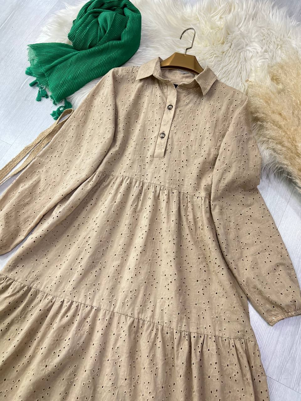 0665_پیراهن مزونی ملورین