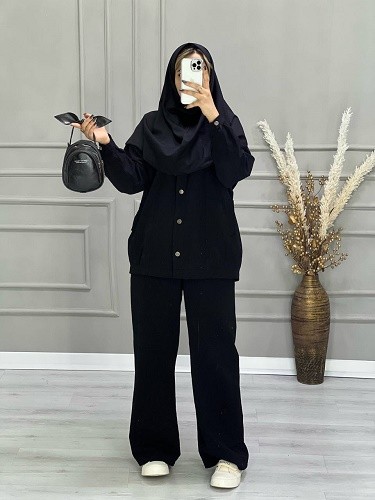 0669_ست کت شلوار لینن مونیکا