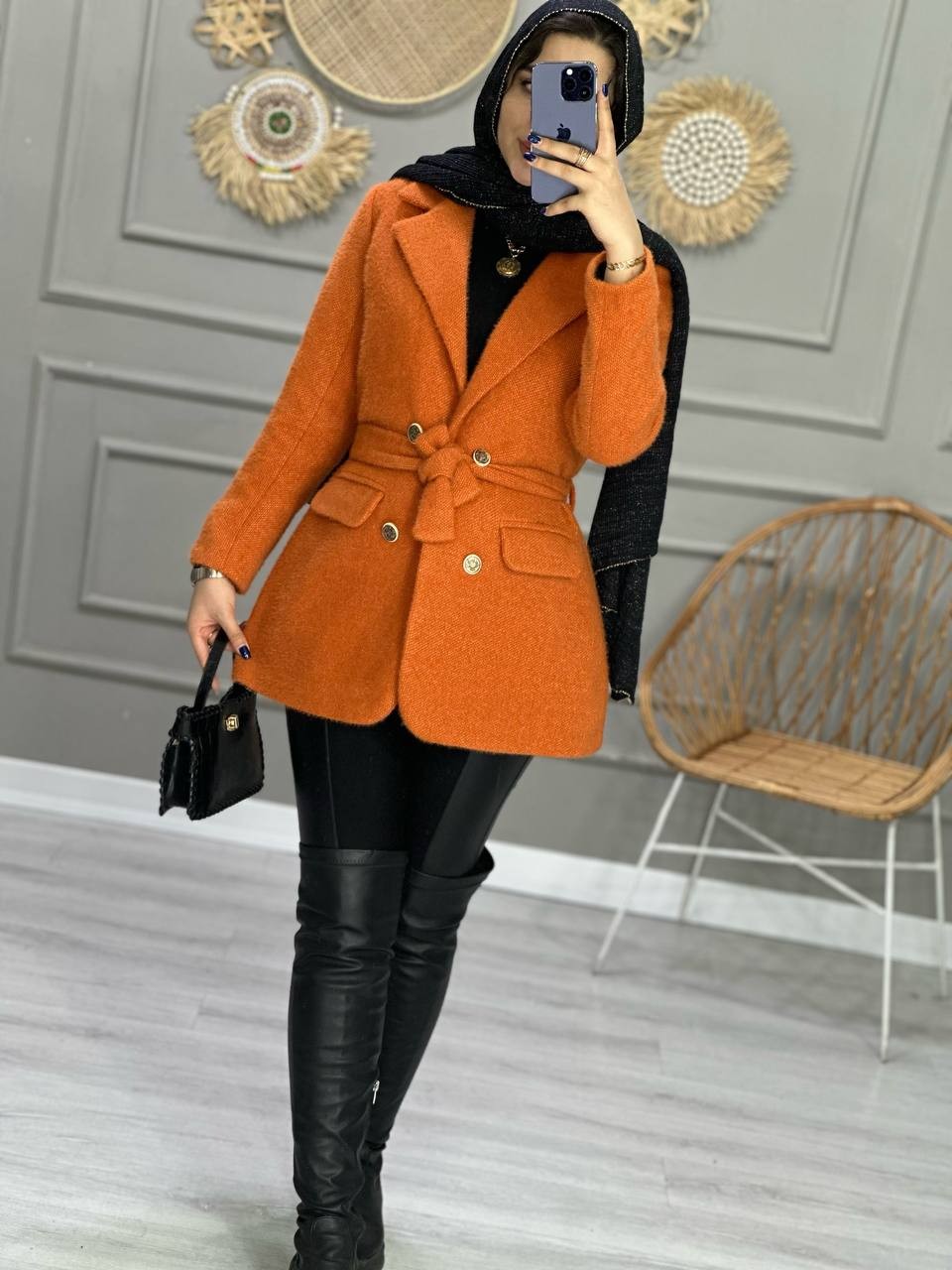 0884-کت مزونی مروارید