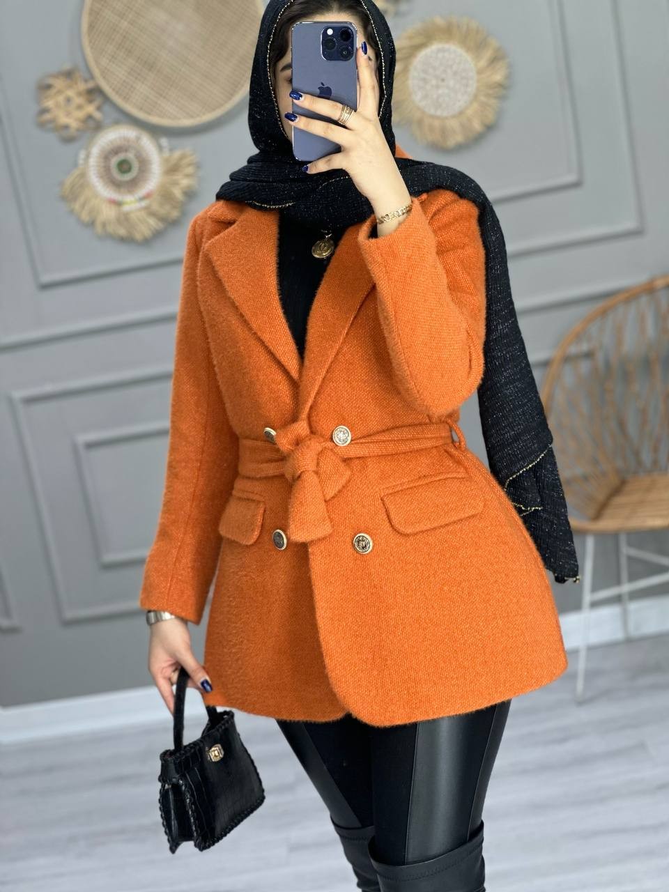 0884-کت مزونی مروارید