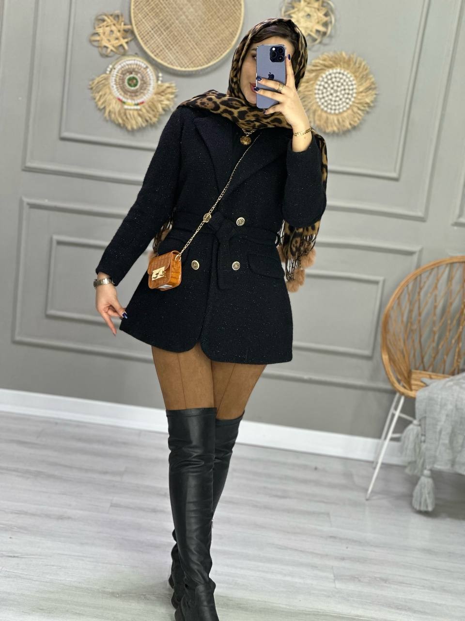 0884-کت مزونی مروارید