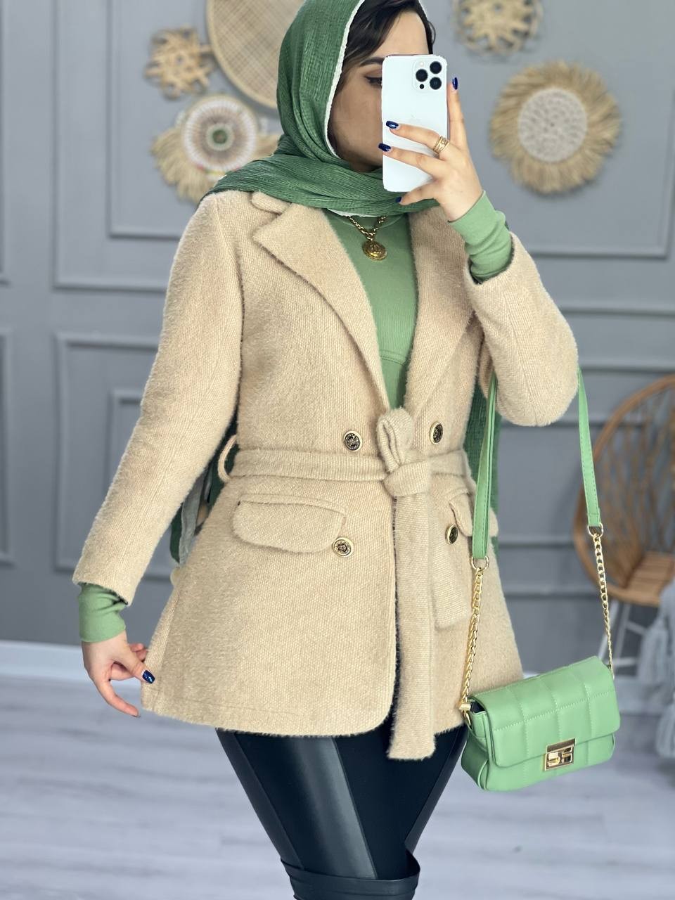 0884-کت مزونی مروارید