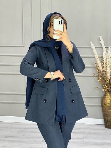 0674-کت و شلوار شیکان