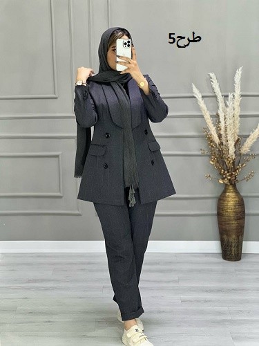 0674-کت و شلوار شیکان