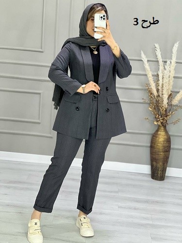 0674-کت و شلوار شیکان