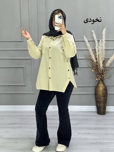 0675- مانتو شومیزی بهارک