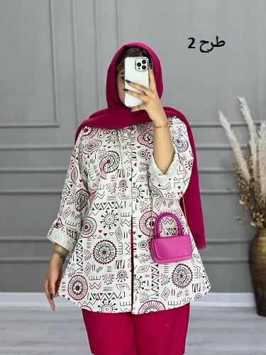 0677- مانتو لینن اسلپ لیانا